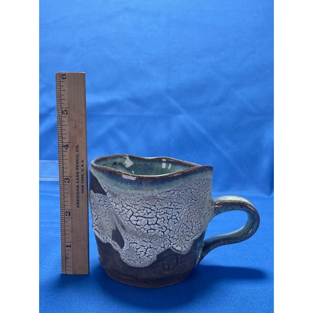 Hagi Yaki Studio Pottery Signed Japanese Tea Set Kairagi Glaze Teapot - Picture 8 of 14